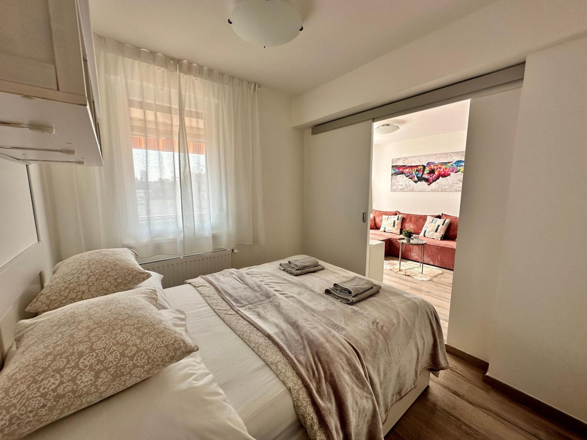 City Break Apartment - Private Garage, Ac, Balcony Budapešť Exteriér fotografie