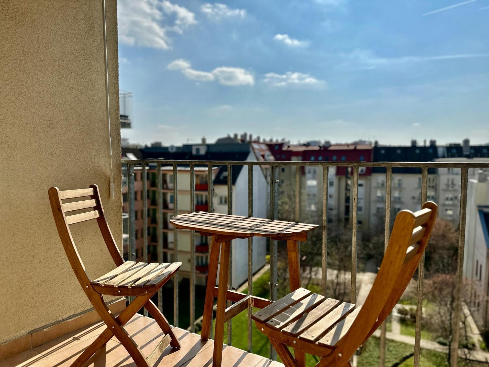 City Break Apartment - Private Garage, Ac, Balcony Budapešť Exteriér fotografie