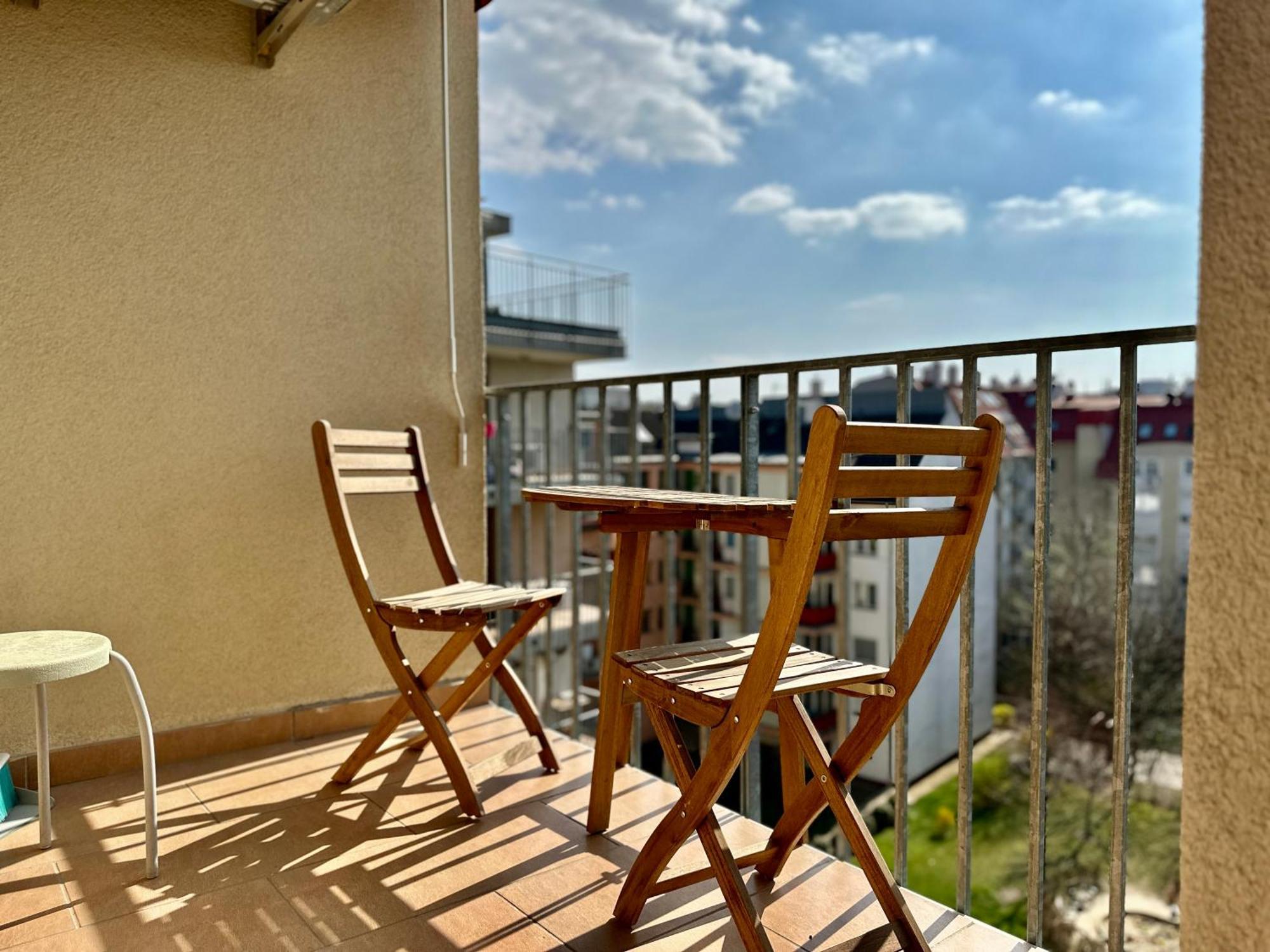 City Break Apartment - Private Garage, Ac, Balcony Budapešť Exteriér fotografie